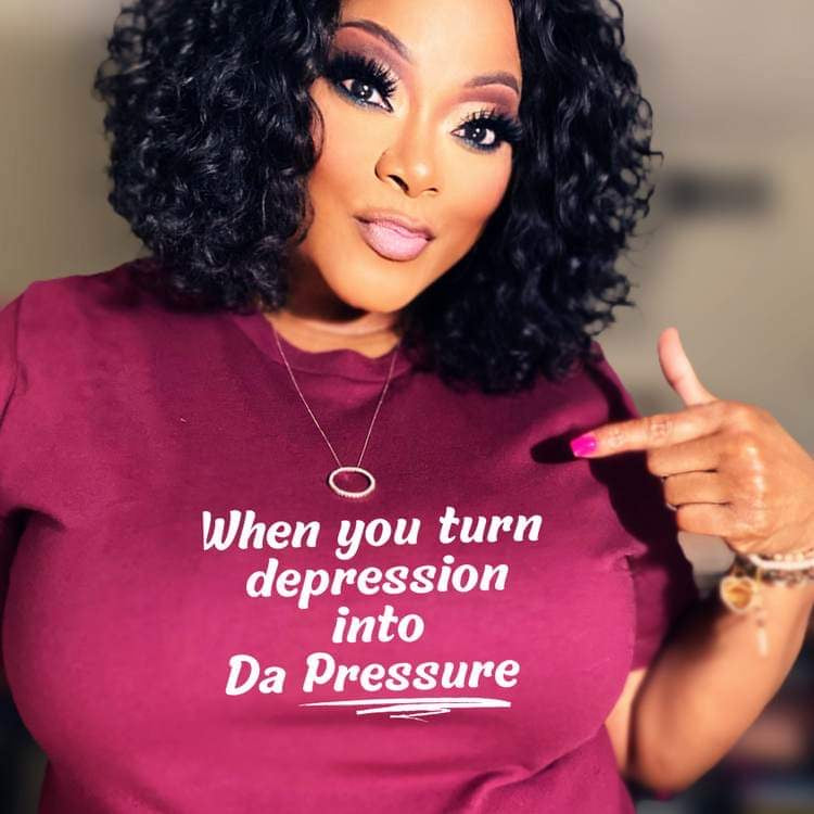 When You Turn Depression Into Da Pressure Tee