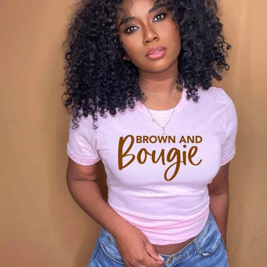 Brown and Bougie Tee