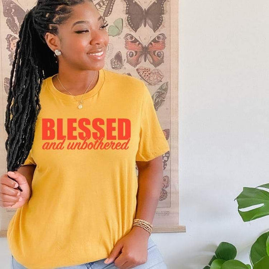 Blessed and Unbothered Tee